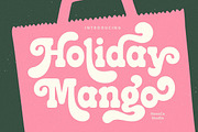 Holiday Mango - Retro Slab Font, a Slab Serif Font by HansCo Studio (Thumbnail 1 of 11)