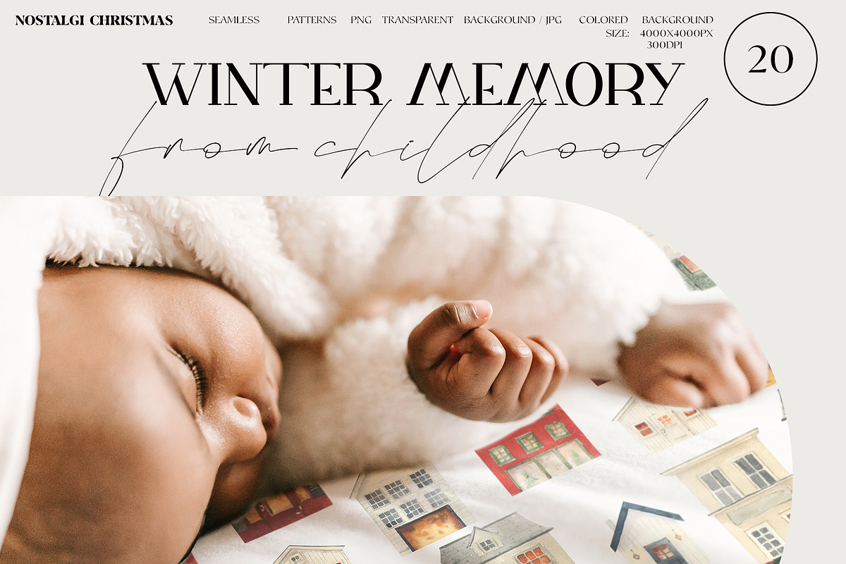 Winter memory Christmas, a Seasonal Illustration by LiChu Art (Photo 5 of 30)