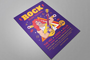 Rock Music Festival Flyer, a Flyer Template by serapika (Thumbnail 3 of 3)