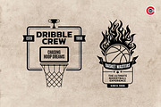 Badges or Emblem Logo for Basketball, a Branding & Logo Template by C-Kav (Thumbnail 4 of 4)