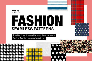 Fashion Pattern Swatches, a Pattern Graphic by Wingsart Studio