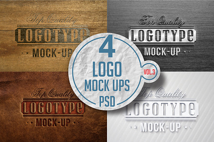 Logo Mock-up Pack Vol.3