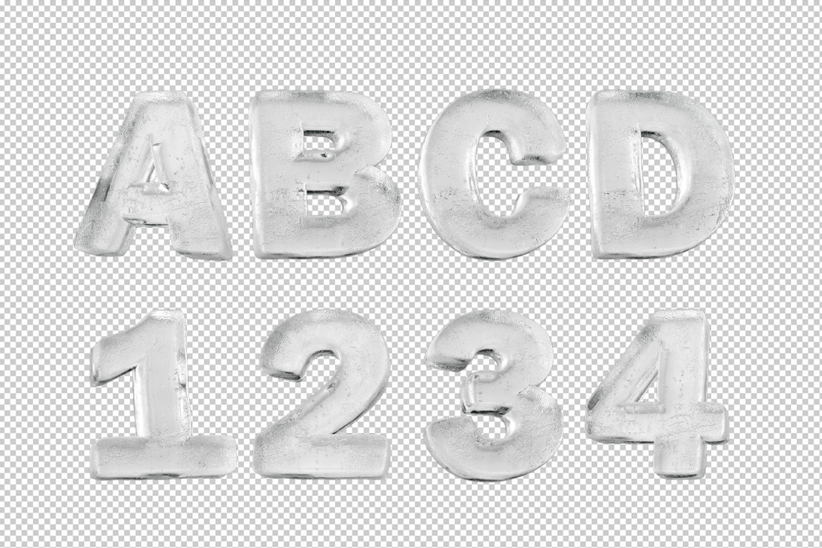 Clean Ice Font, a Font by Handmadefont (Photo 9 of 9)