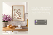 LILAC MORNING | Frame mockup set, a Household Mockup by SCHÉRI (Thumbnail 5 of 17)