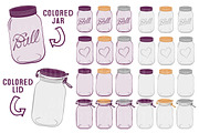 Plum Jar Vectors & Clipart, an Illustration by Amanda Ilkov (Thumbnail 2 of 4)
