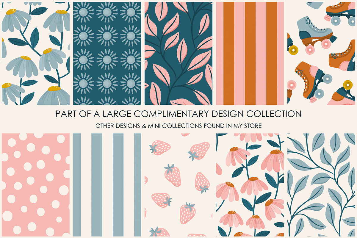 Block Stripes Seamless Pattern, a Pattern Graphic by HonestiesPrintS (Photo 3 of 3)