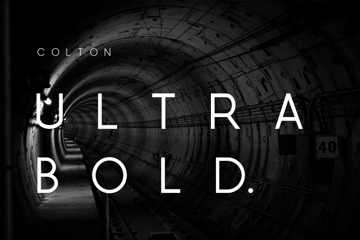 Colton | A Distinguished Family, a Sans Serif Font by Zone 6 (Photo 11 of 15)