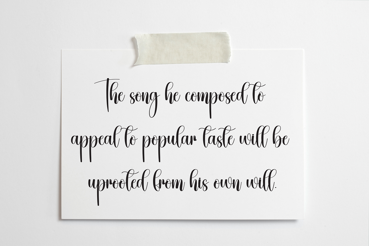 Writing | Script Font, a Handwritten Font by Scratchones (Photo 3 of 9)