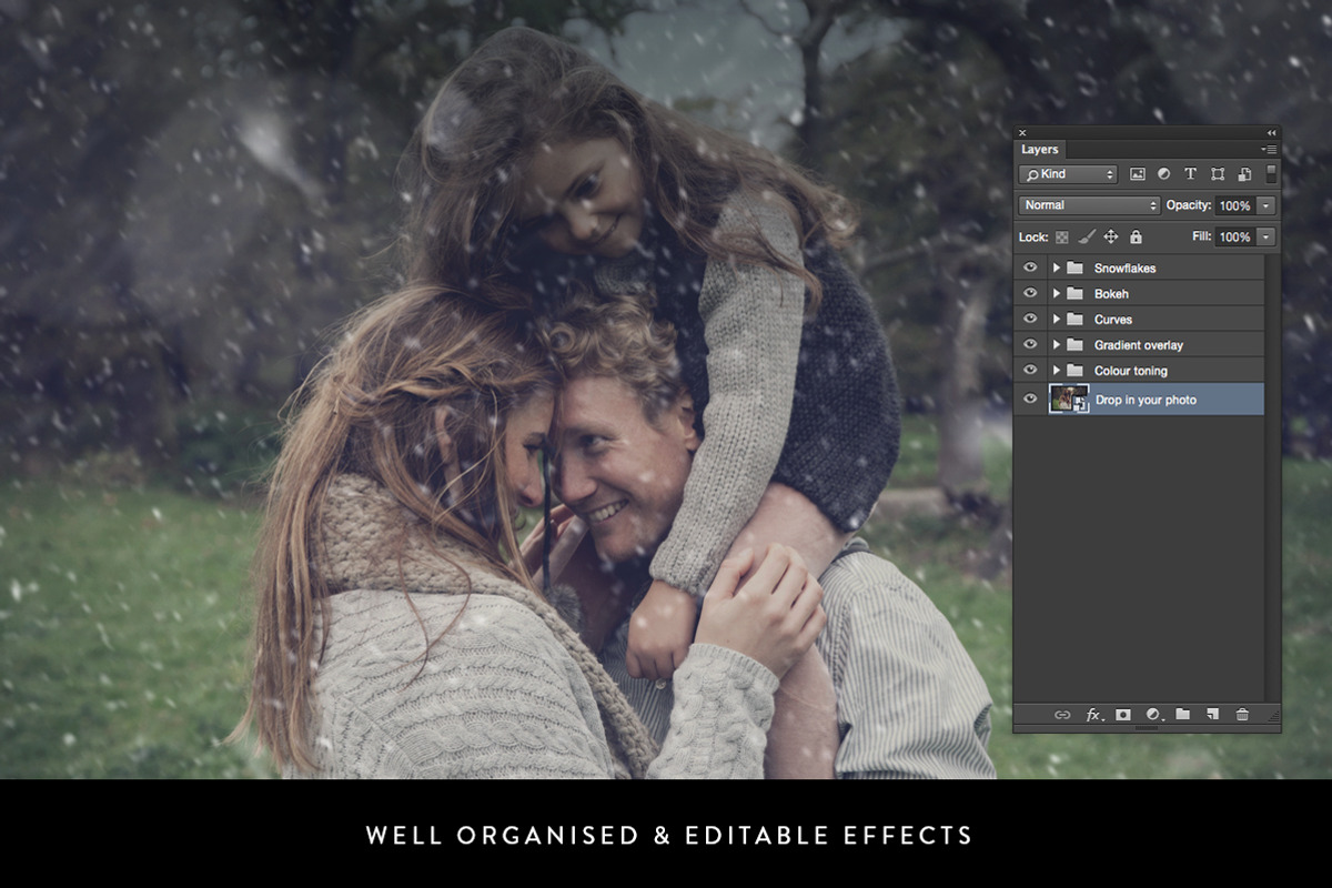 Snowy - Falling Snow Effects preview 4
