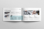 Annual Report Template Landscape, a Brochure Template by MassiveCreator (Thumbnail 4 of 8)