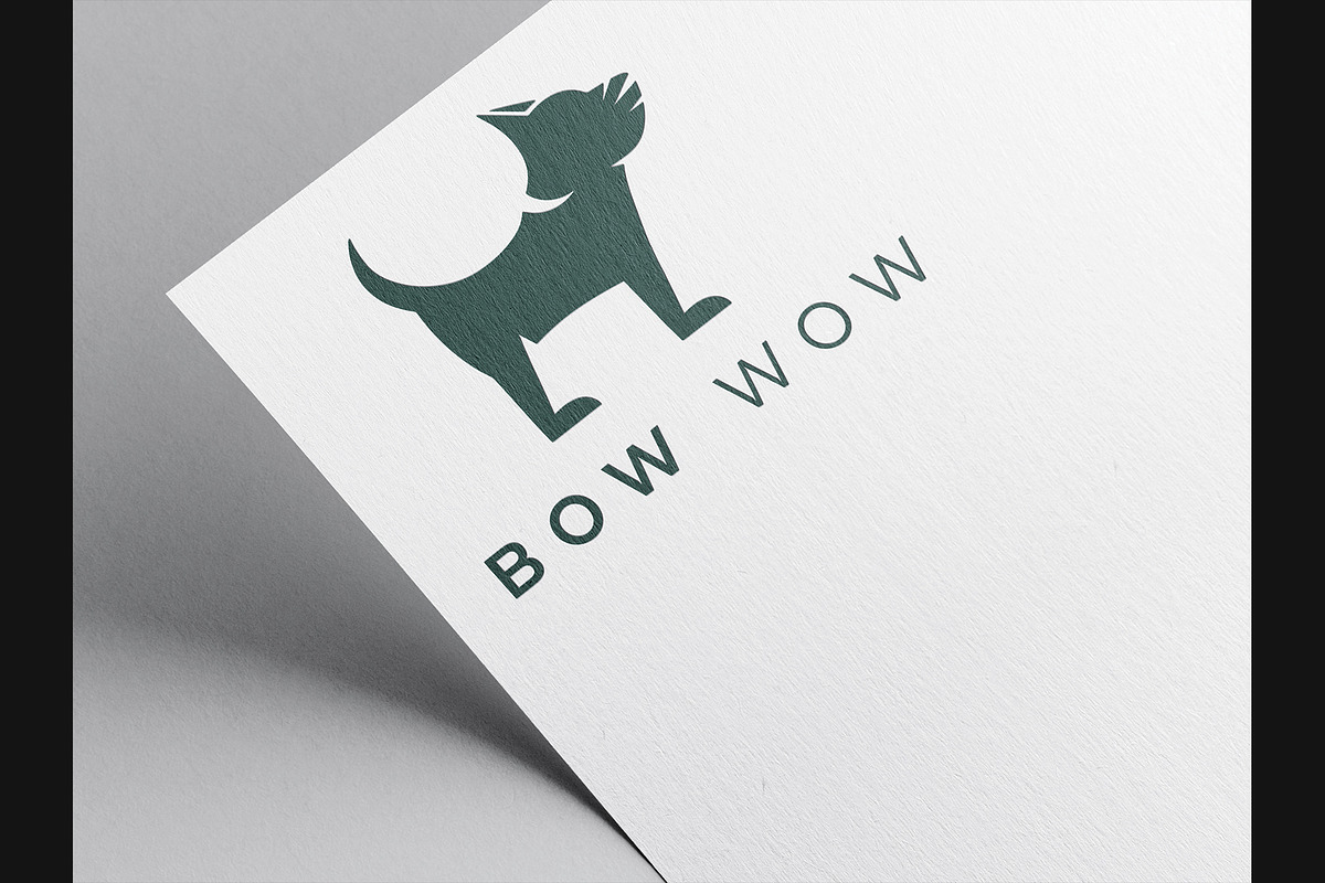 Dog minimal logo design| Template, a Branding & Logo Template by kamalrawat_gd (Photo 5 of 5)