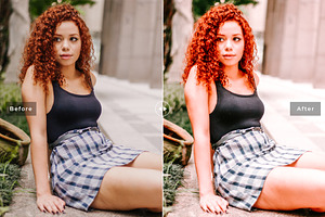 Vivid Auburn Pro Lightroom Presets