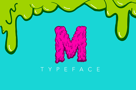 Monstrocity, a Handwritten Font by Macaroni Mayhem