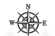 Elegant Compass Icon Design, a Decorative Illustration by CarWrap design (Thumbnail 2 of 3)
