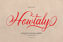 Howtaly | Elegant Vintage Script