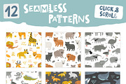Cute animals of seven continents, a Wallpaper Graphic by Murvin (Thumbnail 5 of 9)