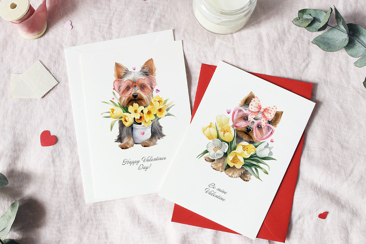 Festive dogs bundle, an Animal Illustration by TheCuteShop (Photo 31 of 33)
