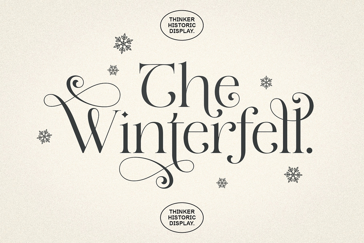 Thinker Historic, a Serif Font by INKSUN™ (Photo 5 of 8)