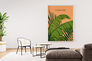 Tropical leaf plants, posters set, a Decorative Illustration by Good Studio (Thumbnail 14 of 15)