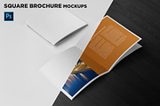 Square Brochure Mockups, a Print Template by Andre28 (Thumbnail 1 of 7)