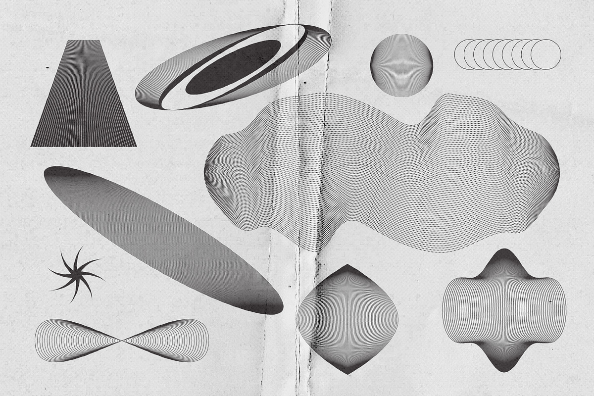 Abstract Boho Linear Vector Shapes, a Graphic by Vanzyst (Photo 15 of 24)
