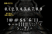 IronCrest - A Blackletter Font, a Blackletter Font by PaperMoon (Thumbnail 4 of 4)