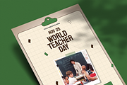 Genial - World Teacher Day Flyer, a Flyer Template by Attype (Thumbnail 4 of 4)