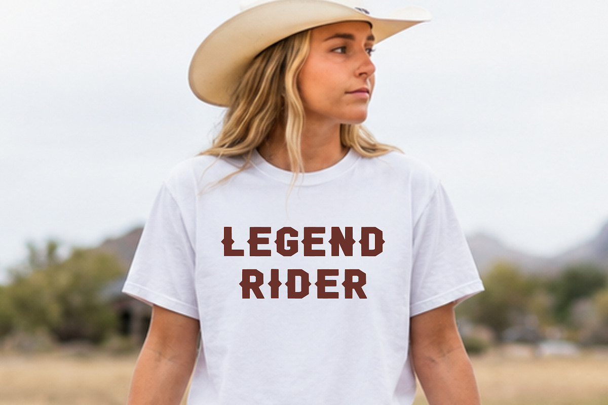 Frontier Western, a Slab Serif Font by Limited.studio (Photo 4 of 6)
