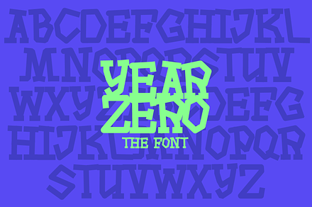 YearZero Font