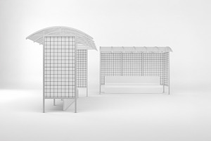 Bus Station Mockup, an Advertising Mockup by Qaleb Studio