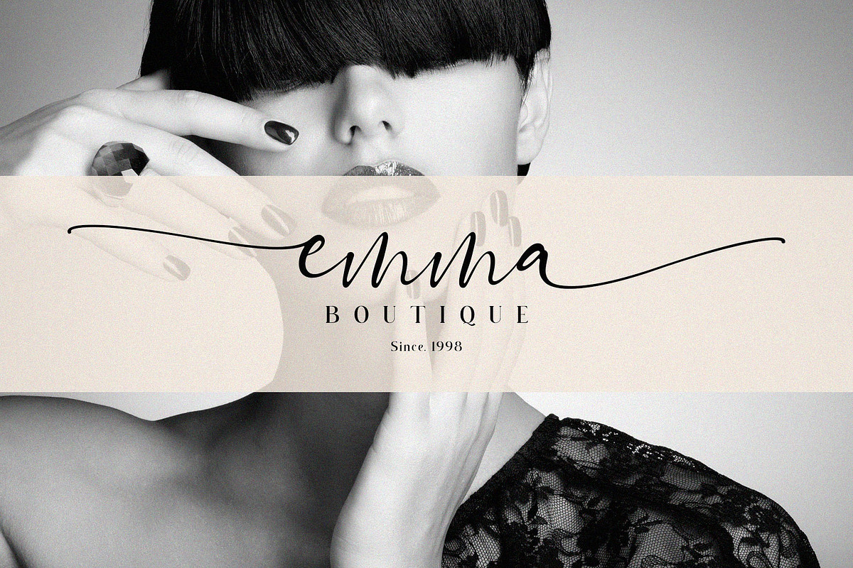 Ligature Font BUNDLE, a Serif Font by BrandSemut (Photo 59 of 70)