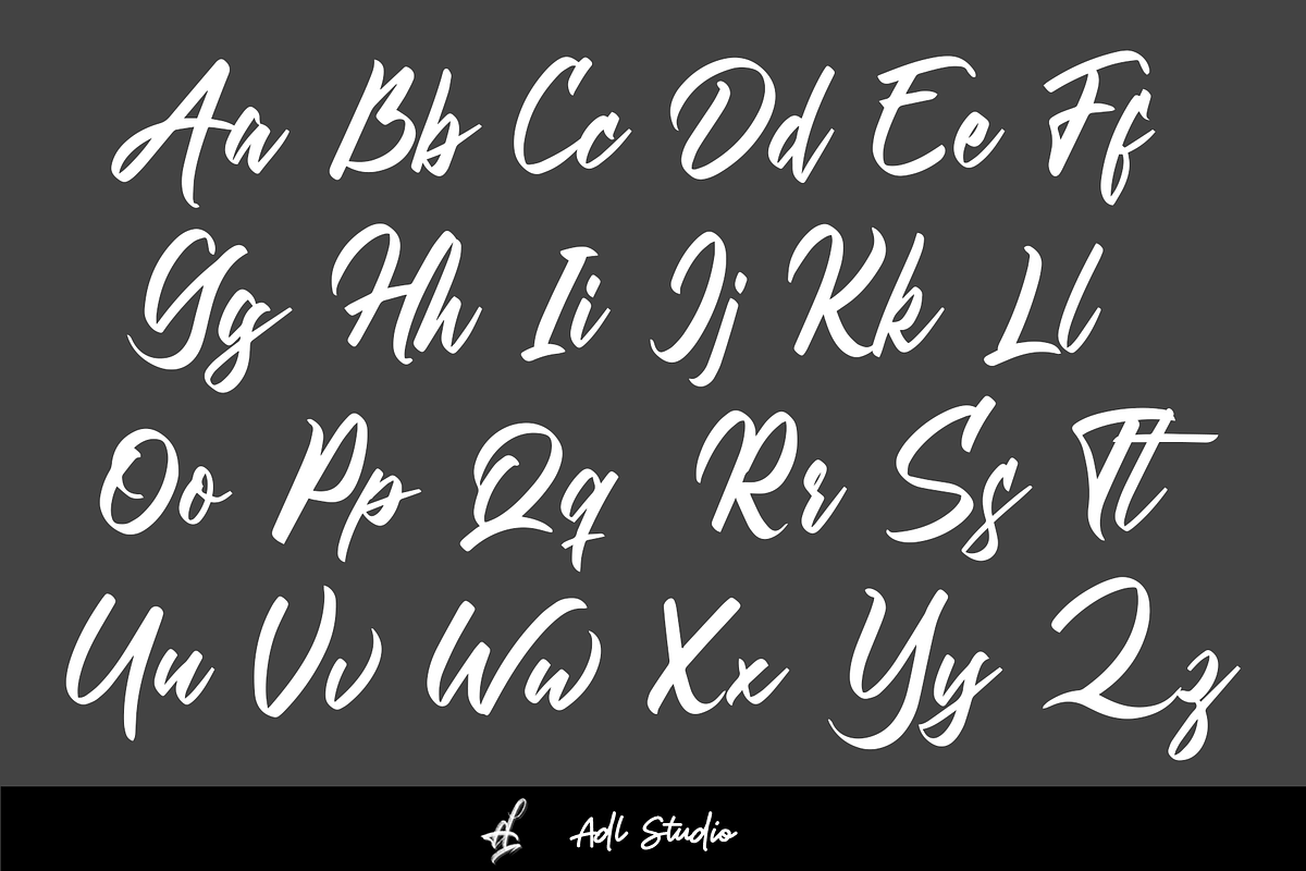 Adelia, a Script Font by Adl Studio (Photo 5 of 7)