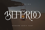Beferdo, a Serif Font by Rishsketch (Thumbnail 1 of 13)