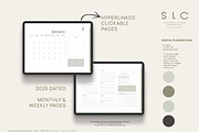 NEW Minimalist 2025 Digital Planner, a Templates & Theme by slowlivecreate (Thumbnail 2 of 4)