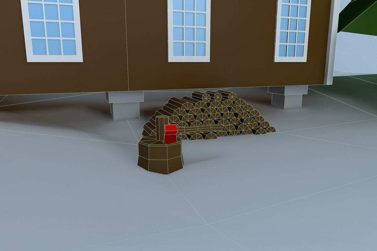 Low Poly House, an Architecture 3D Model by Midgardians (Photo 11 of 14)