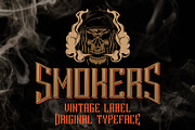 Smokers typeface, a Symbol Font by VozzyStock (Thumbnail 1 of 8)