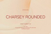 Charsey Rounded, a Sans Serif Font by Craft Supply Co. (Thumbnail 1 of 8)