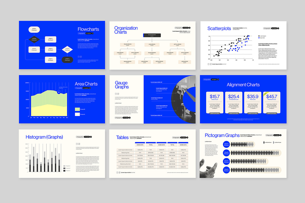 Modern Infographic Templates, a Presentation Template by BrandPacks (Photo 4 of 6)