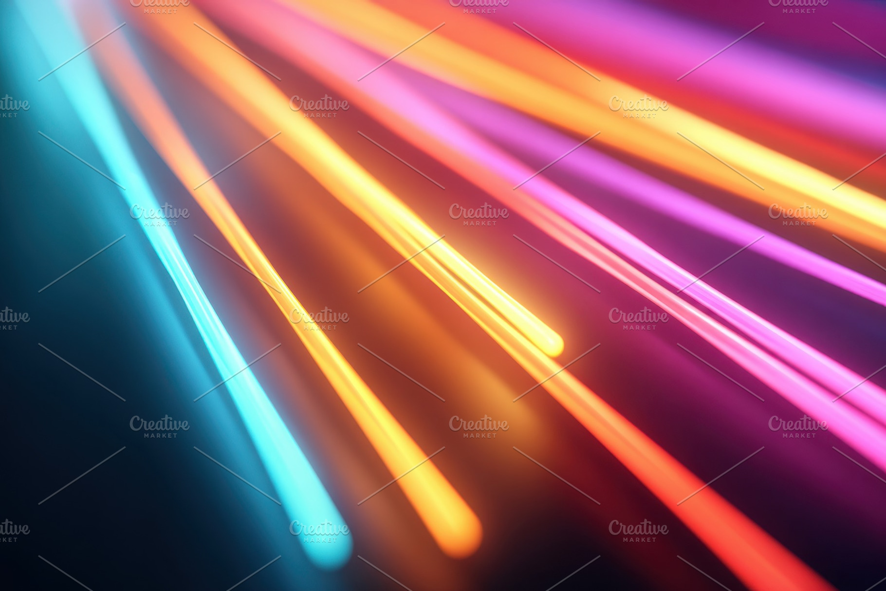 Vibrant light trails in motion, an Abstract Photo by AlyaAnd