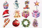 Glitter Christmas Sublimation Clipar, an Illustration by Dream Creation (Thumbnail 4 of 4)