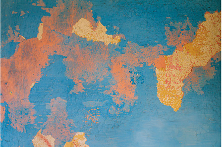 Concrete with old cracked paint, an Abstract Photo by Ungvar Studio