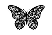 Butterfly Floral Vintage Frame Bundl, an Illustration by Creativeshirt (Thumbnail 44 of 51)