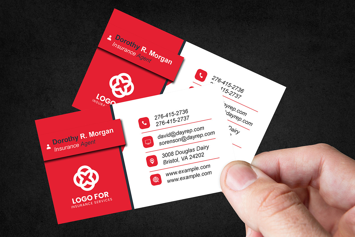 Clean General Business Card PSD preview 3