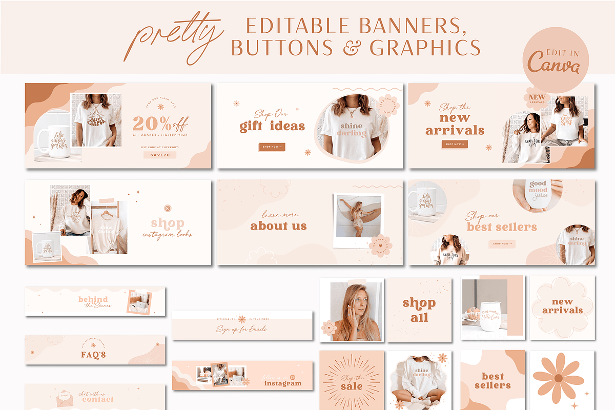 Shopify Theme - Neutral Boho, a Shopify Template by Macarons and Mimosas (Photo 4 of 9)