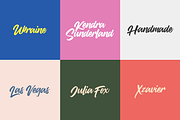 Vendetta Handstylish Font, a Script Font by Alif Devan R. (Thumbnail 9 of 15)