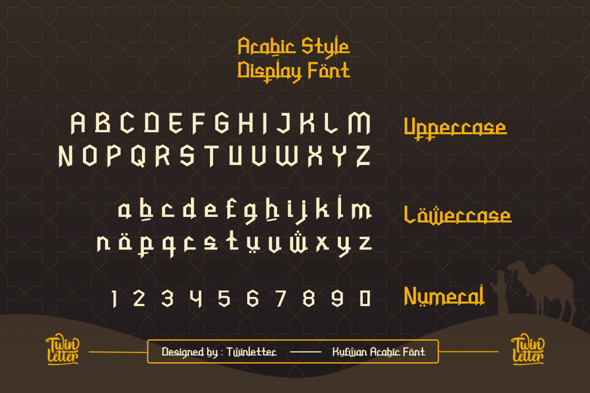 Kufwan, a Serif Font by twinstd (Photo 11 of 12)