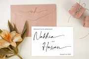 Fancy Glow, a Script Font by Nathatype (Thumbnail 5 of 10)
