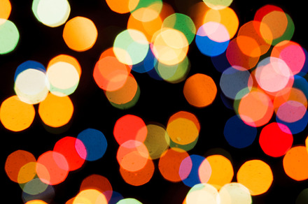 Christmas lights stock photo containing abstract and background, a Holiday Photo by oksix