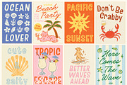 Bigwave Surfer Coastal Island Font, a Handwritten Font by Ayya Studio (Thumbnail 7 of 12)