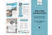 Airbnb Welcome Book Template - Blue, a Poster Template by Templatables (Thumbnail 6 of 11)